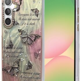 Samsung Galaxy A56 Kılıf Blade Aynalı Desenli Kapak - Desen 6-(5796)