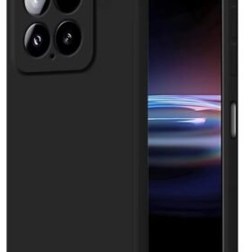 Xiaomi Mi 14T Pro Kılıf Nano içi Kadife Silikon - Siyah-(5796)