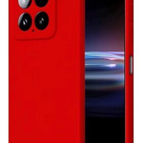 Xiaomi Mi 14T Pro Kılıf Nano içi Kadife Silikon - Kırmızı-(5796)