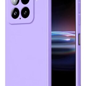 Xiaomi Mi 15 Kılıf Nano içi Kadife Silikon - Lila-(5796)