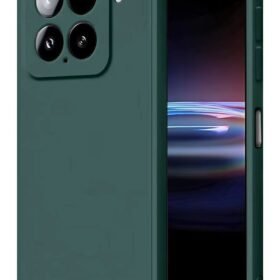 Xiaomi Mi 15 Kılıf Nano içi Kadife Silikon - Koyu Yeşil-(5796)