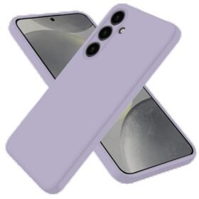 Samsung Galaxy S25 Kılıf Nano içi Kadife Silikon - Lila-(5796)