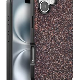 iPhone 16 Plus Bright Simli Kapak - Derin Mor-(5796)