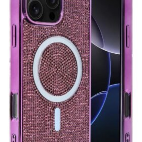 Apple iPhone 16 Pro Max Helen Magsafe Kapak - Derin Mor-(5796)