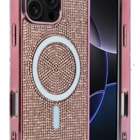 Apple iPhone 16 Pro Max Helen Magsafe Kapak - Pembe-(5796)