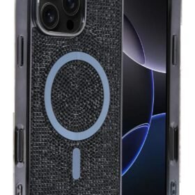 Apple iPhone 16 Pro Helen Magsafe Kapak - Siyah-(5796)