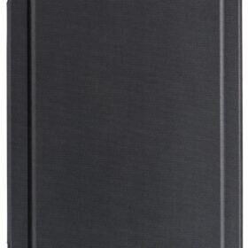 T5509D iPad Pro 12.9 (2022) Kılıf Palermo Ledli Klavyeli Standlı Tablet Kılıfı - Siyah-(5796)