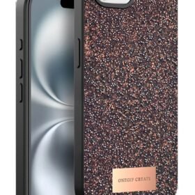 Apple iPhone 16E Bright Simli Kapak - Derin Mor-(5796)