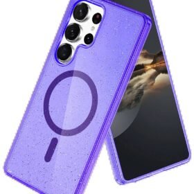 Samsung Galaxy S25 Ultra Star Magsafe Kapak - Mor-(5796)