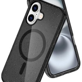 Apple iPhone 16 Star Magsafe Kapak - Siyah-(5796)