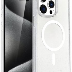 Apple iPhone 14 Pro Max Star Magsafe Kapak - Şeffaf-(5796)