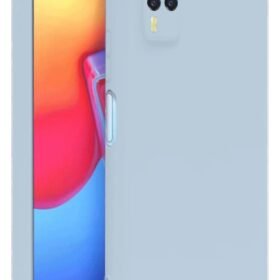 Vivo Y53S Kılıf Nano içi Kadife Silikon - Buz Mavi-(5796)