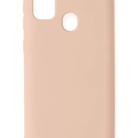 Samsung Galaxy M31 Kılıf Nano içi Kadife Silikon - Pudra-(5796)