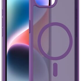 iPhone 16E Jota Magsafe Kapak - Derin Mor-(5796)