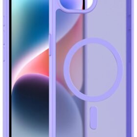 iPhone 16E Jota Magsafe Kapak - Lila-(5796)