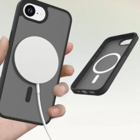 iPhone 16E Jota Magsafe Kapak - Şeffaf-(5796)
