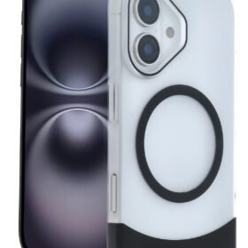 Apple iPhone 16 Velar Magsafe Kapak - Siyah-(5796)