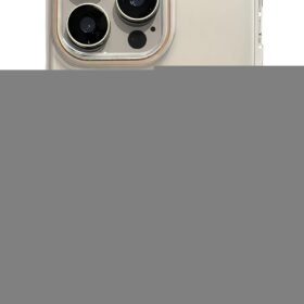 Apple iPhone 14 Pro Max Velar Magsafe Kapak - Çöl Titanyum-(5796)