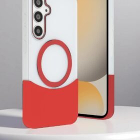 Samsung Galaxy S24 FE Velar Magsafe Kapak - Siyah-(5796)