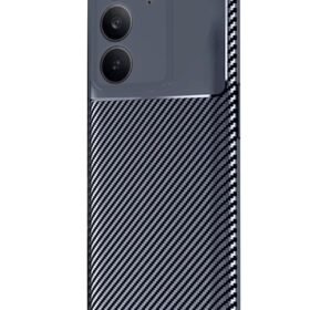 Realme C75 4G Auto Focus Karbon Kapak - Lacivert-(5796)