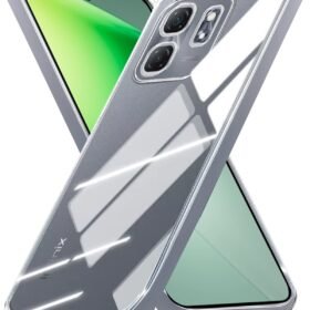 İnfinix Smart 9 Kılıf Lüx Şeffaf Silikon-(5796)