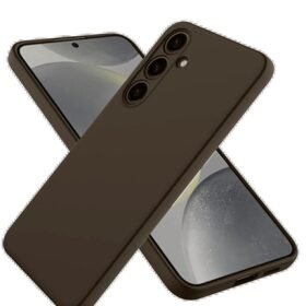 Samsung Galaxy A26 Kılıf First Silikon - Kahverengi-(5796)