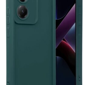 Xiaomi Poco X7 Pro Viera Silikon - Koyu Yeşil-(5796)