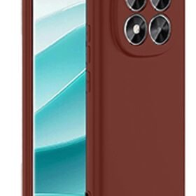 Xiaomi Redmi Note 14 Pro 4G Kılıf First Silikon - Bordo-(5796)