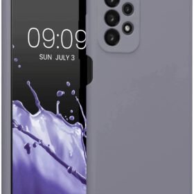 Samsung Galaxy A23 4G Kılıf First Silikon - Gri-(5796)