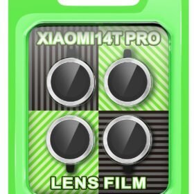 Xiaomi Mi 14T Pro Raze Metal Kamera Lens - Gümüş-(5796)