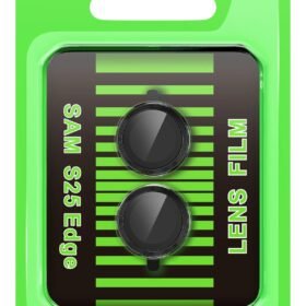 Samsung Galaxy S25 Edge Raze Metal Kamera Lens - Siyah-(5796)