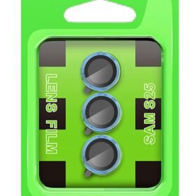 Samsung Galaxy S25 Raze Metal Kamera Lens - Mavi-(5796)