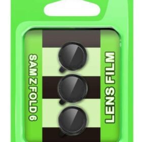 Samsung Galaxy Z Fold 6 Raze Metal Kamera Lens - Siyah-(5796)