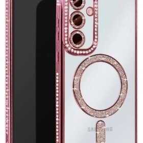 Samsung Galaxy S25 Edge Joke Simli Magneticsafe Kılıf - Pembe-(5796)