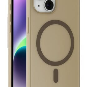 Apple iPhone 14 Tuna PC Slim Magsafe Kapak - Titan Gri-(5796)