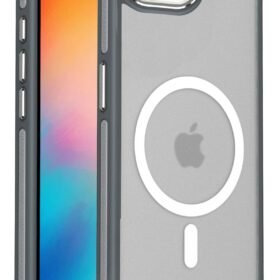 iPhone 16E Winner Magsafe Kapak - Gri-(5796)