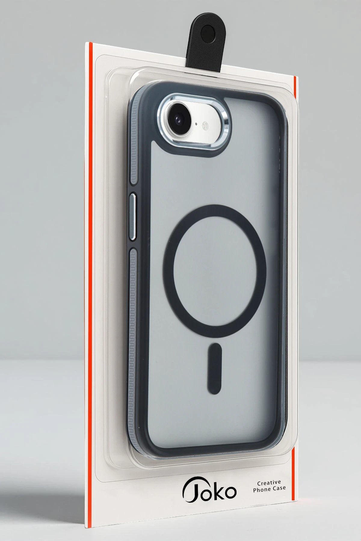 iPhone 16E Winner Magsafe Kapak - Turuncu-(5796) - Görsel 2