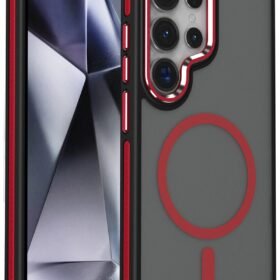 Samsung Galaxy S25 Ultra Winner Magsafe Kapak - Kırmızı-(5796)