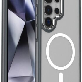 Samsung Galaxy S25 Ultra Winner Magsafe Kapak - Gri-(5796)