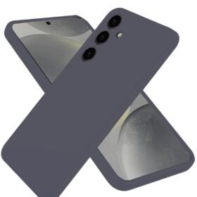 Samsung Galaxy A56 Kılıf First Silikon - Gri-(5796)