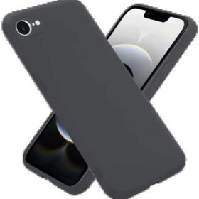 iPhone 16E Kılıf First Silikon - Gri-(5796)