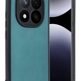 Xiaomi Redmi Note 14 Pro 5G Kılıf Aras Deri Kapak - Açık Yeşil-(5796)