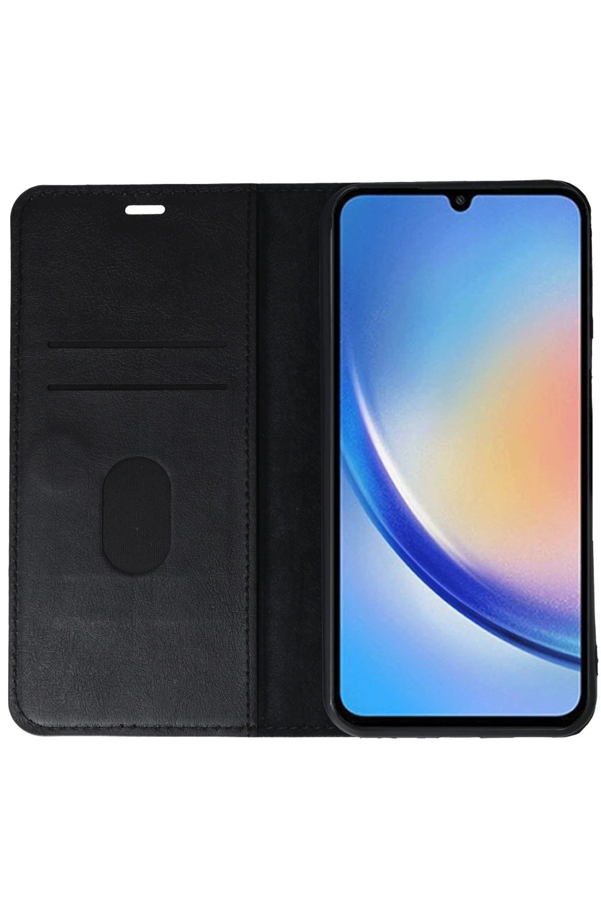 Apple iPhone 15 Trend S Plus Kapaklı Kılıf - Kırmızı-(5796) - Görsel 2