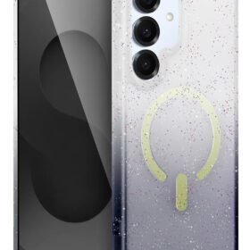 Samsung Galaxy S25 Plus Pummel Shiny Magsafe Kapak - Siyah-(5796)