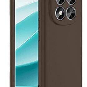 Xiaomi Redmi Note 14 Pro 5G Kılıf First Silikon - Kahverengi-(5796)