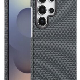 Samsung Galaxy S24 Ultra Vega Magsafe Kapak - Gri-(5796)