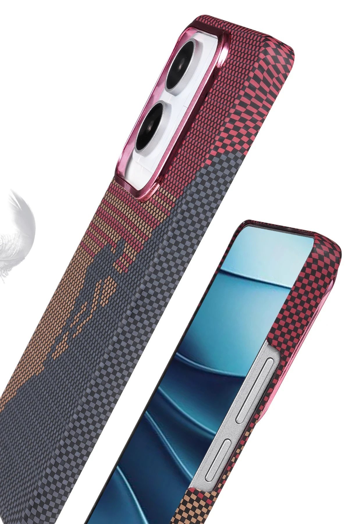 Xiaomi Redmi Note 14 Pro 4G Vega Magsafe Kapak - Çöl Titanyum-(5796) - Görsel 2