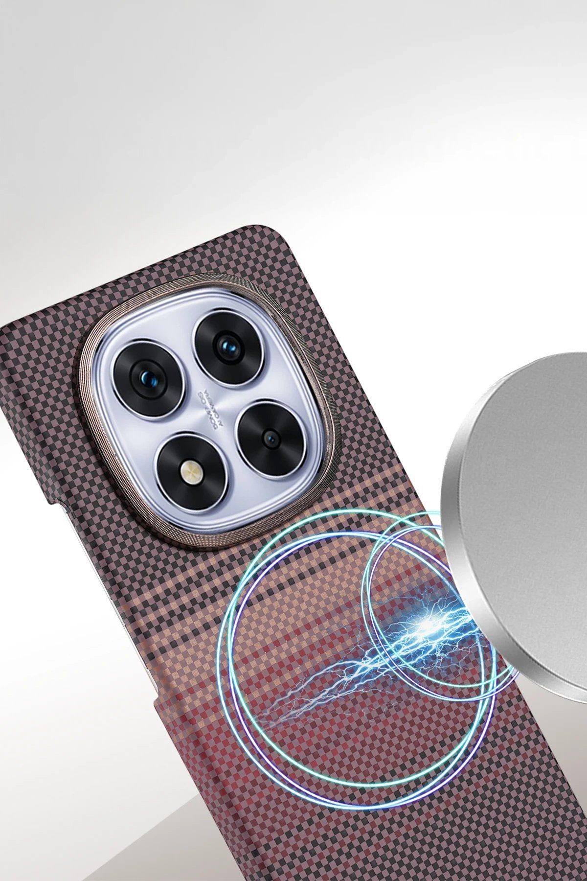 Xiaomi Redmi Note 14 Pro Plus Vega Magsafe Kapak - Yeşil-(5796) - Görsel 2