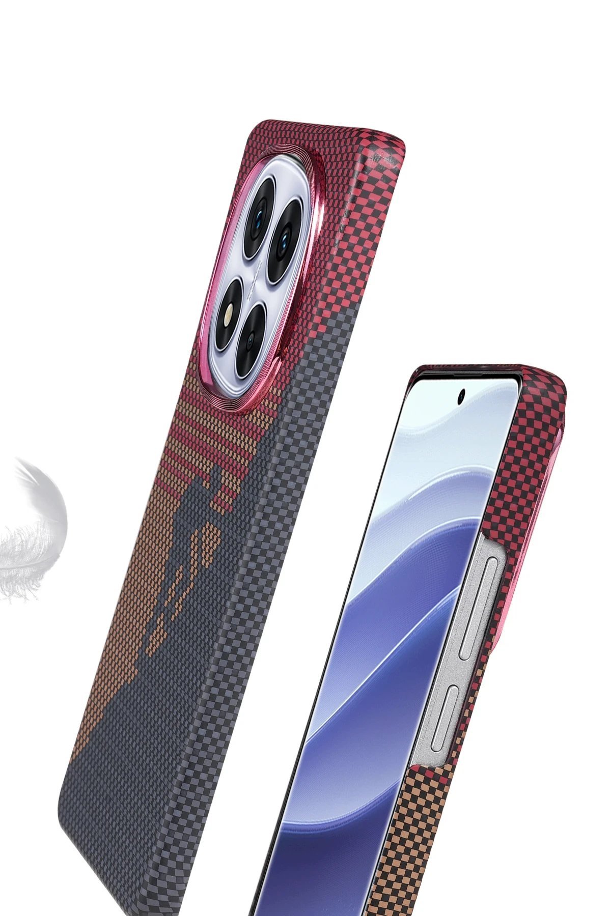 Xiaomi Redmi Note 14 Pro Plus Vega Magsafe Kapak - Yeşil-(5796) - Görsel 3