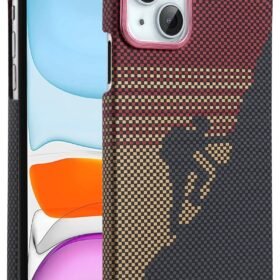 Apple iPhone 14 Vega Magsafe Kapak - Kırmızı-(5796)